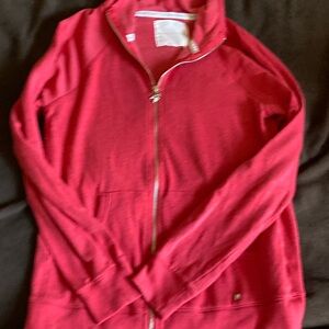 PINK Zip up with hood